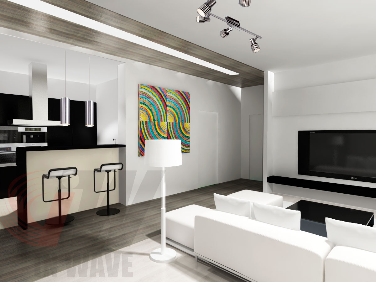Scandinavian apartment, 3